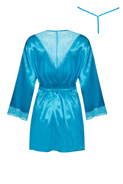 Sherie peignoir turquoise