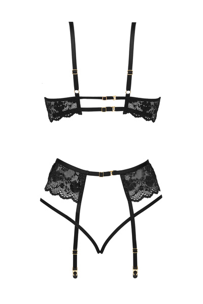 Rose set black